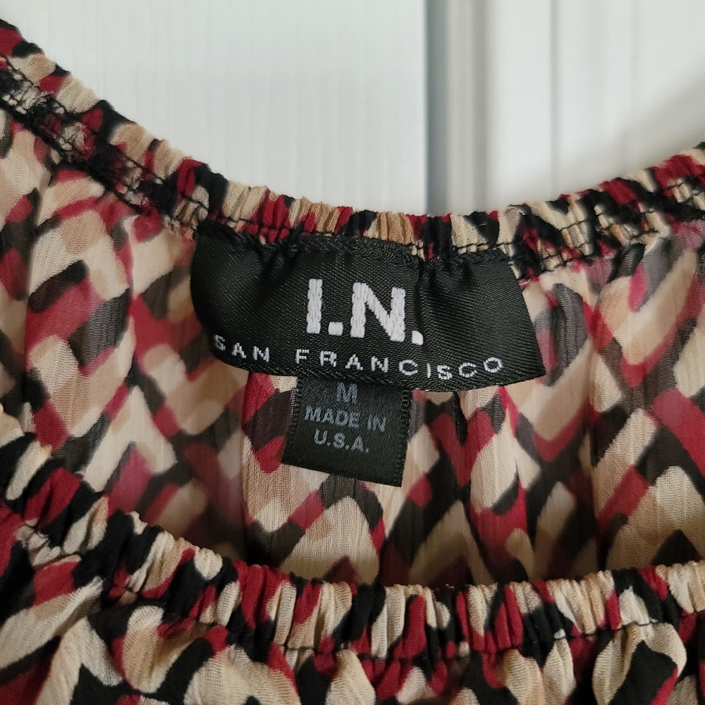 Patterned nice blouse - Picture 2 of 4